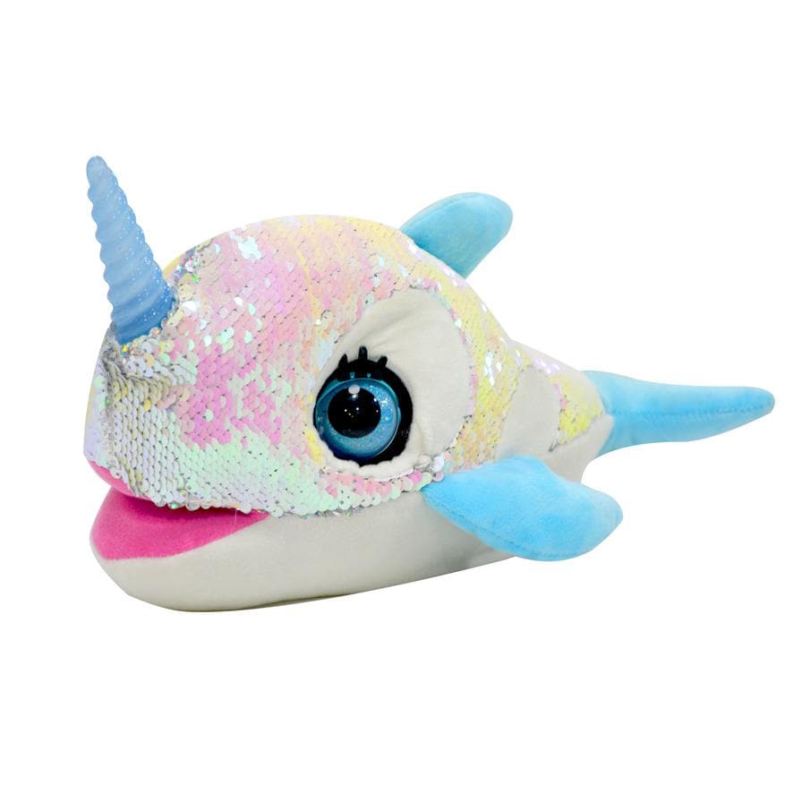 Stella Interactive Narwhal Plush Toy thumbnail 3