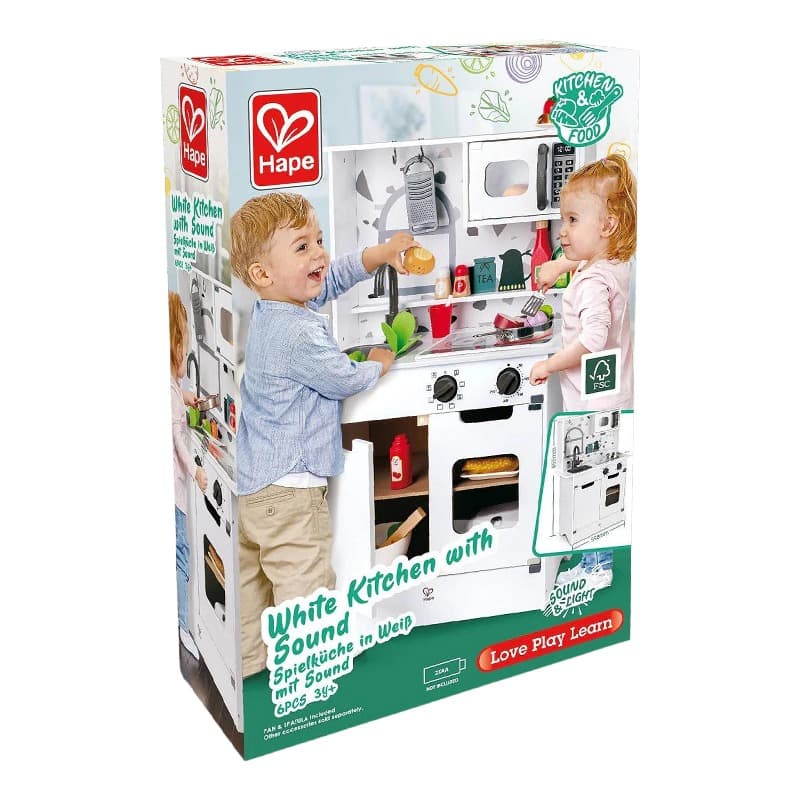 Hape Kitchen Playset with Light and Sound thumbnail 2