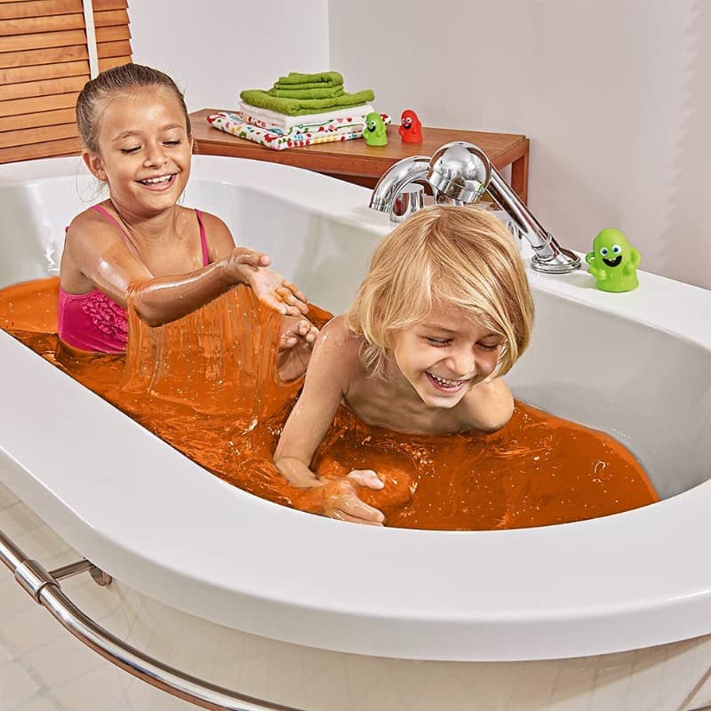 Ryans World Glitter Slime Baff - Orange thumbnail 4