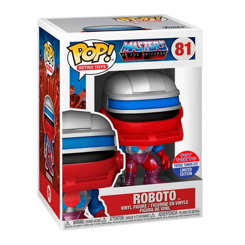 POP Vinyl: MOTU- Roboto (SDCC