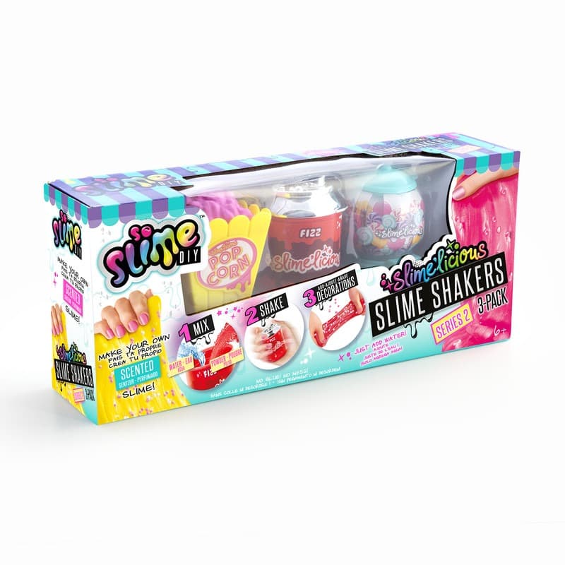 Slimelicious 3 Pack 2 Assorted Kinds
