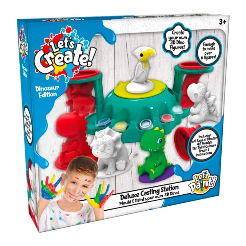 Sambro Let's Create Deluxe Casting Station - Dinosaur Theme