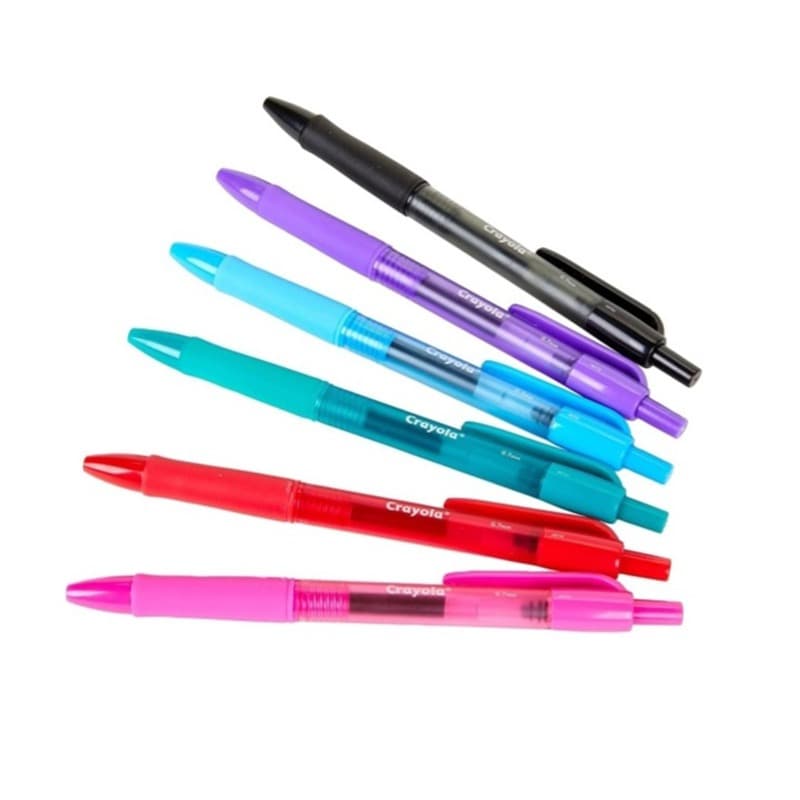 Crayola Ballpoint Pen Set 6 Color thumbnail 2