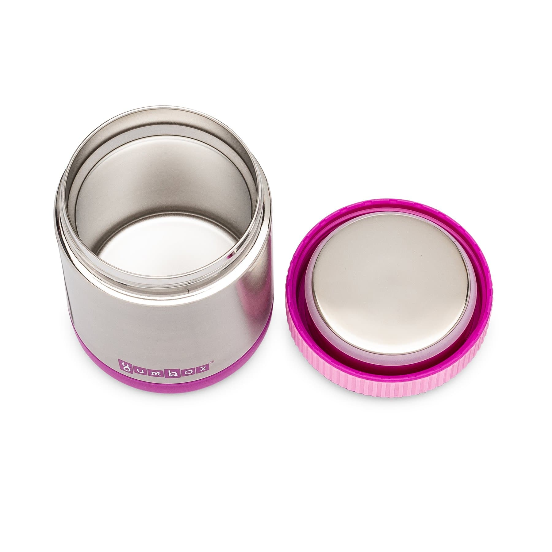 Yumbox - Zuppa Purple Insulated Jar With Spoon and Silicone Band thumbnail 4