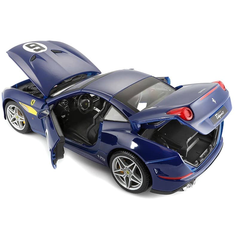 Bburago - Ferrari California T Blue Sunoco thumbnail 3