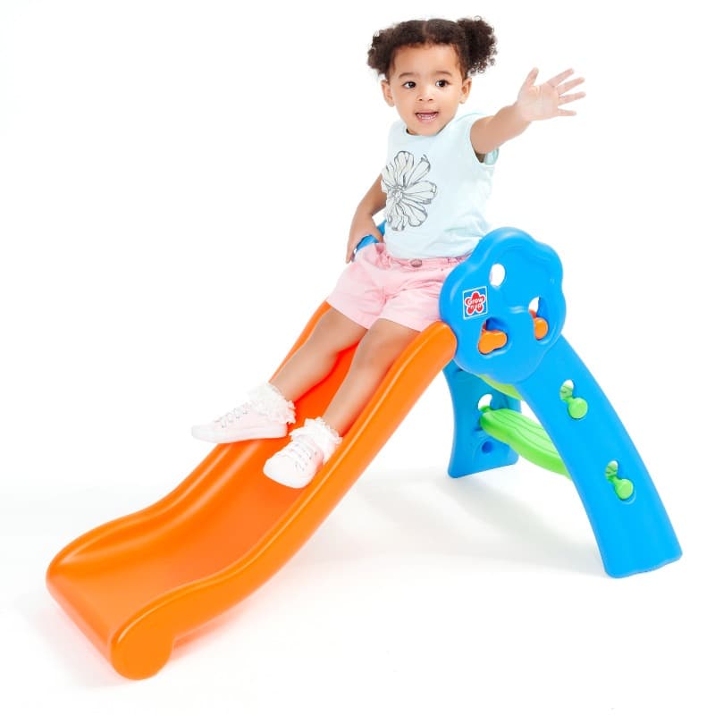 Grow'n Up Qwikfold Fun Slide - Orang and Blue thumbnail 3