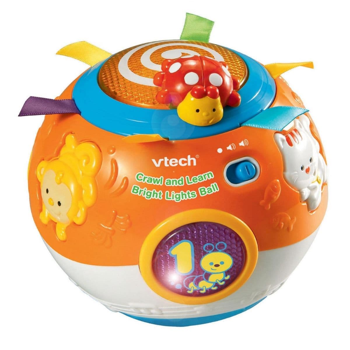 VTech Crawl And Learn Bright Lights Ball thumbnail 2