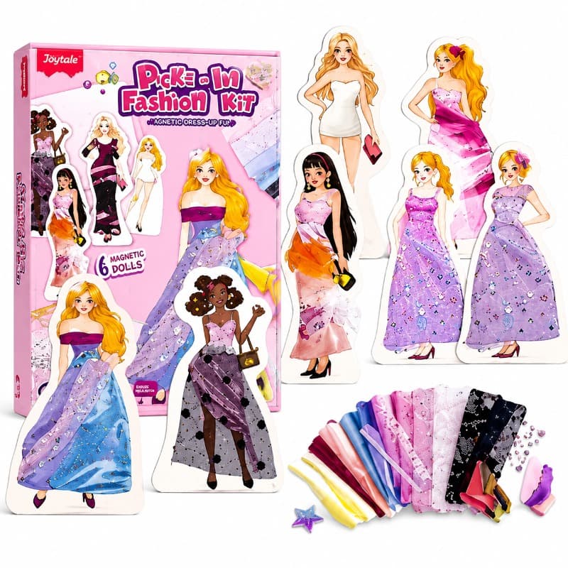 Joycat Poke In Fashion Design Craft Kit Diy Fabric Art Toy for Girls
