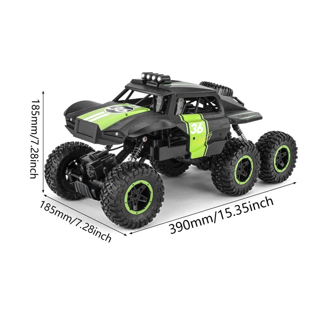 JJRC RC Six-Wheels Drive Climbing Off-Road Vehicle thumbnail 3