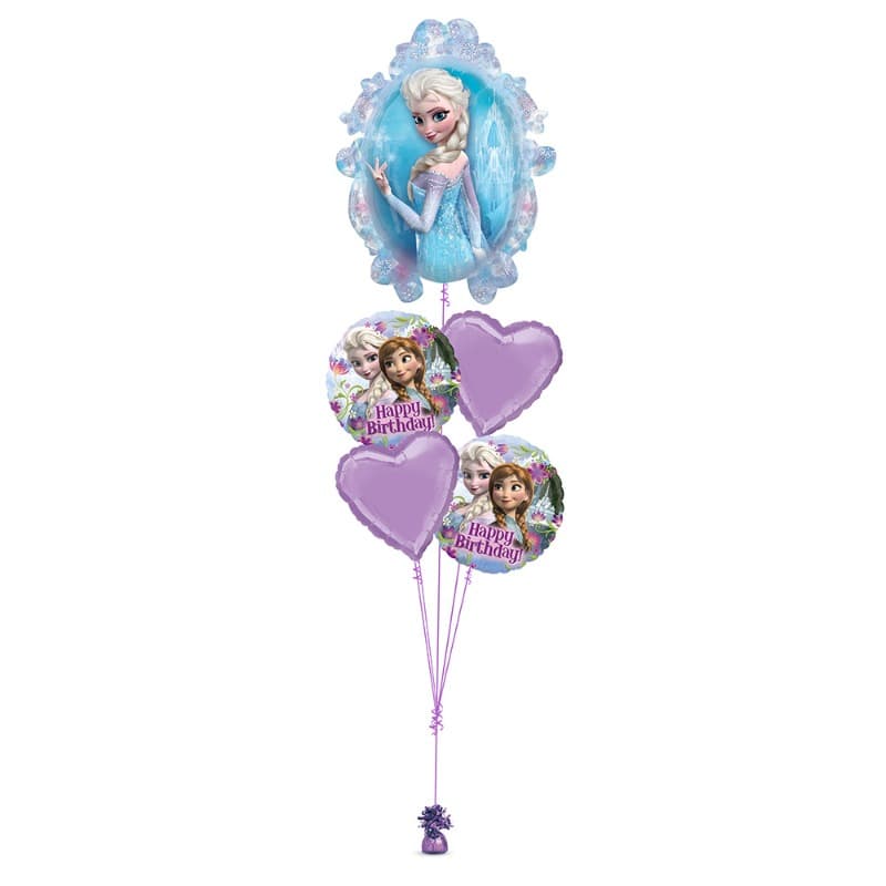 Birthday Ballon Bouquet - Frozen