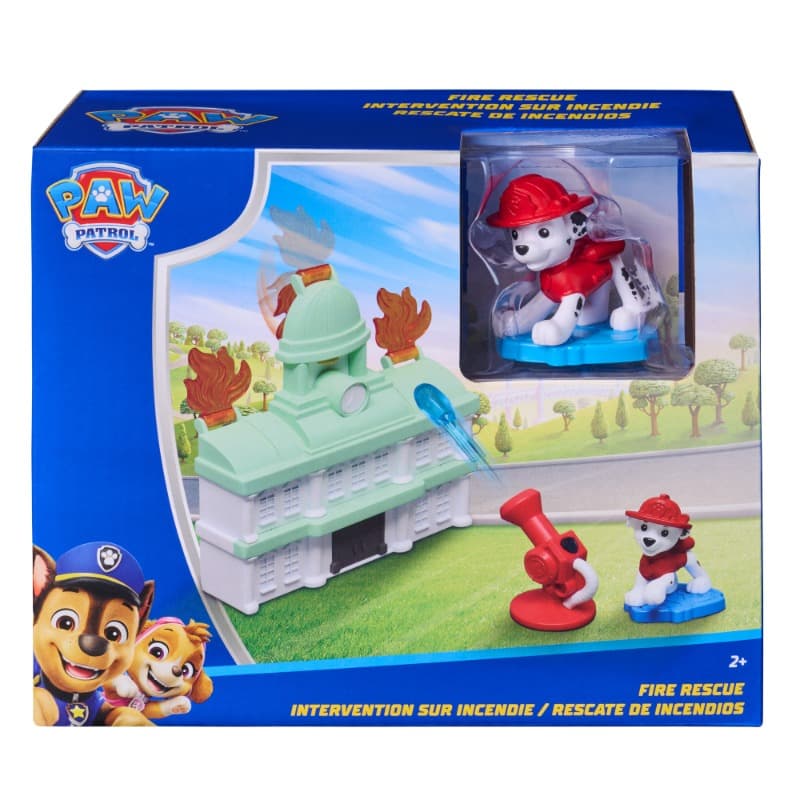 Paw Patrol Fire Rescue Mini Playset – Marshall