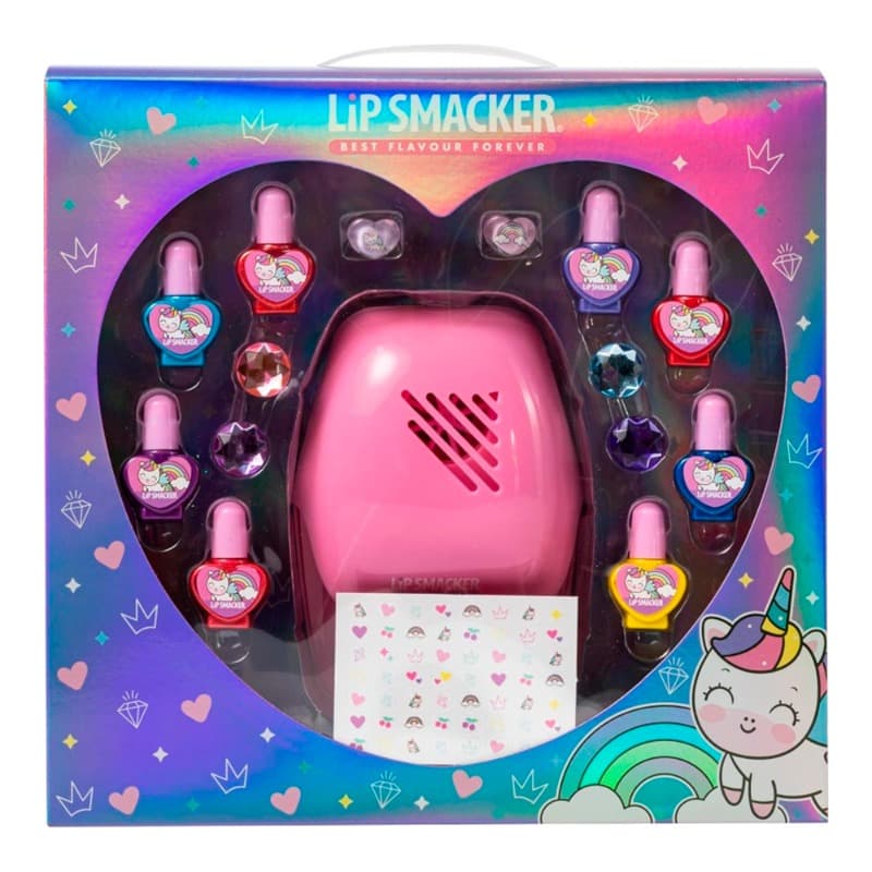 Lip Smacker Nail Polish and Decoration Set - 31 Piece