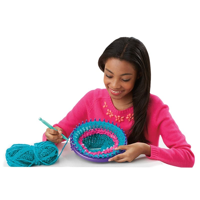 Cra-Z-Art Shimmer N Sparkle 3 In 1 Knit And Crochet Creations Studio thumbnail 4
