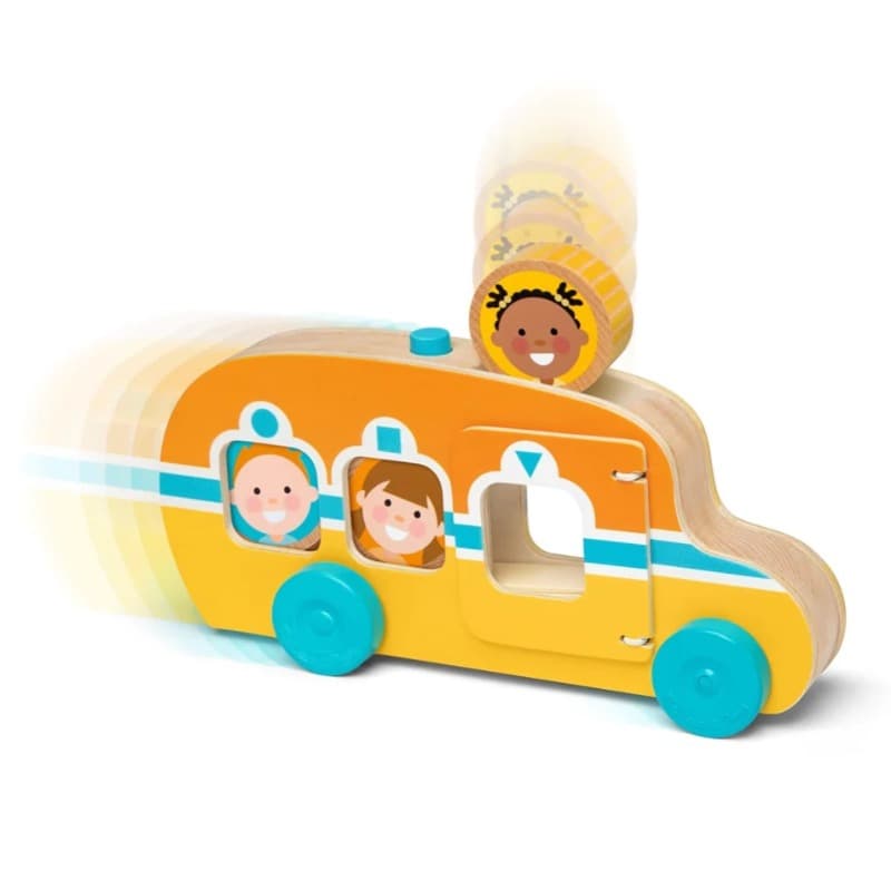 Melissa And Doug Go Tots Roll And Ride Bus thumbnail 3