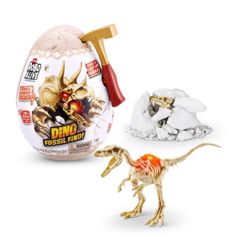 Robo Alive Mini Dino Fossil Find Egg thumbnail 2