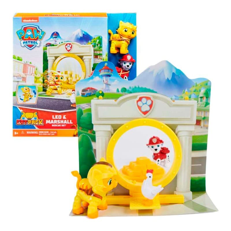 Paw Patrol Cat Pack Leo And Marshal Set thumbnail 2