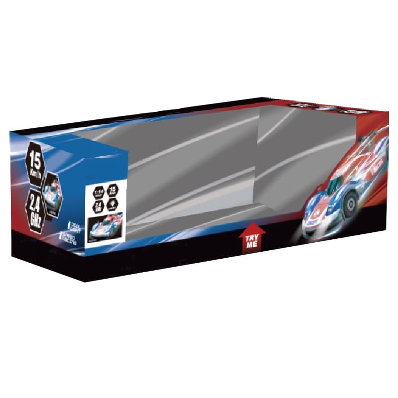 Lightning Speed 1:14 RC Racing Car with Colorful Lights thumbnail 2