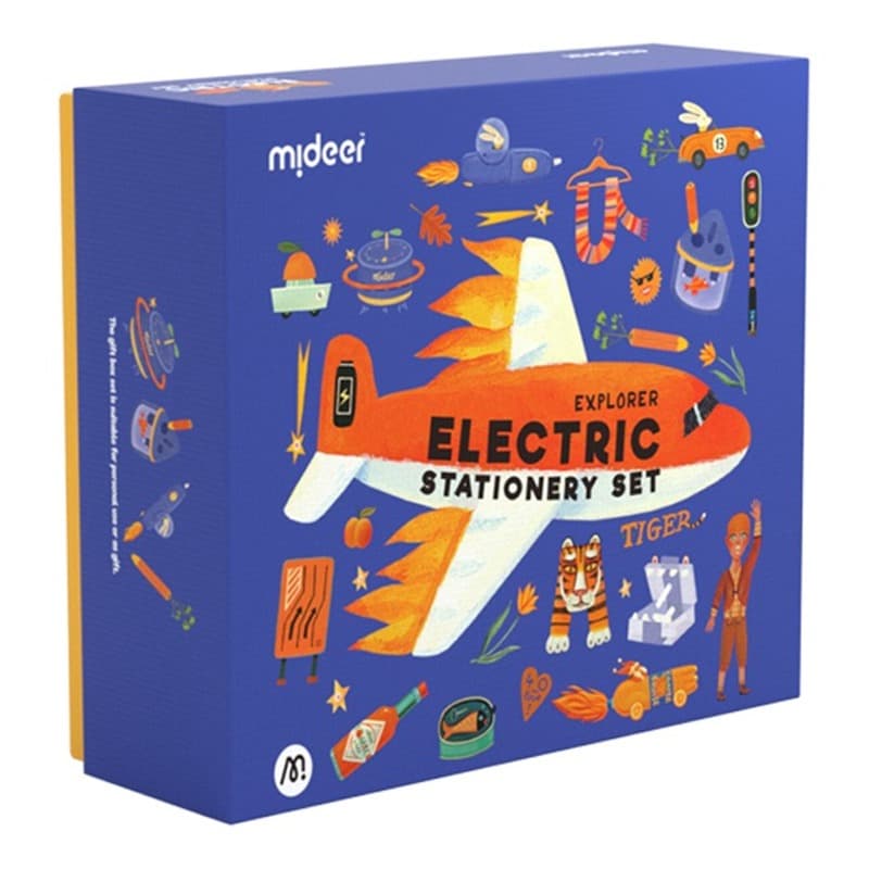 Mideer Electric Stationary Set Explorer - Blue