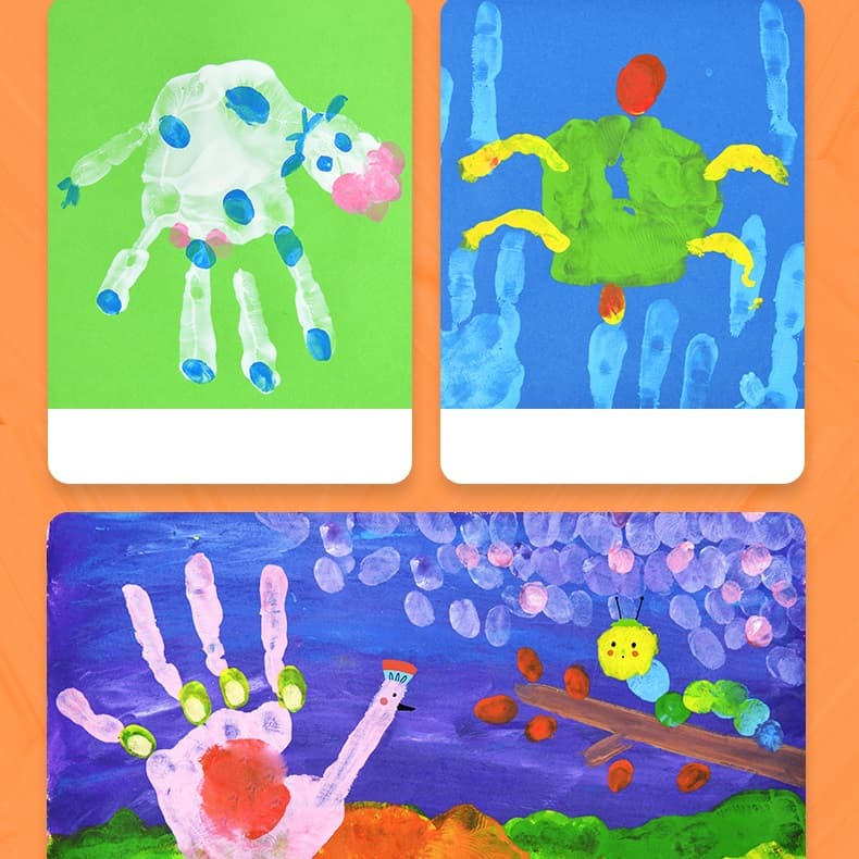 Mideer - Finger Paint Set 6 Colors thumbnail 4