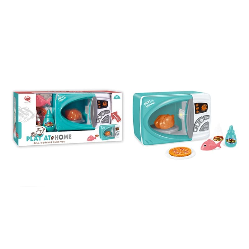 Microwave Oven Play Set Green thumbnail 5