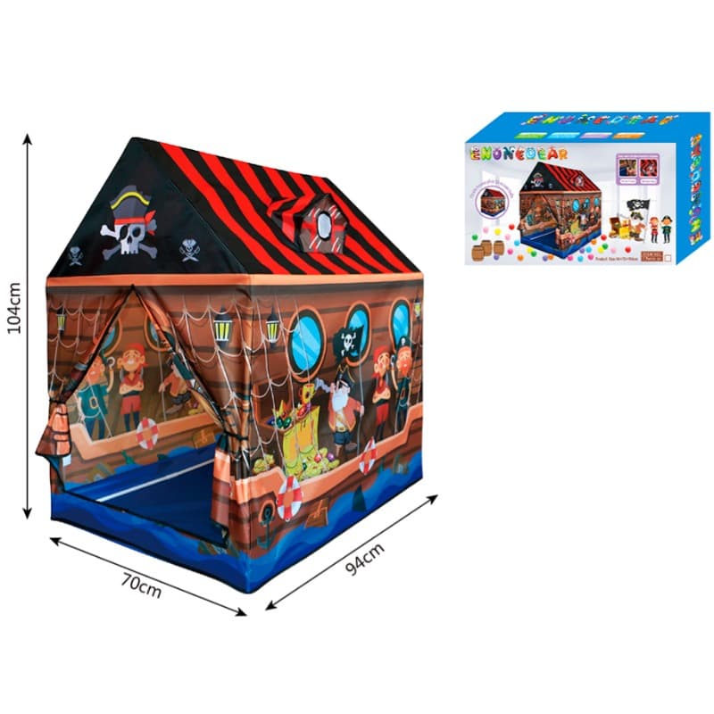 Pirate House Tent with 50 Balls thumbnail 3