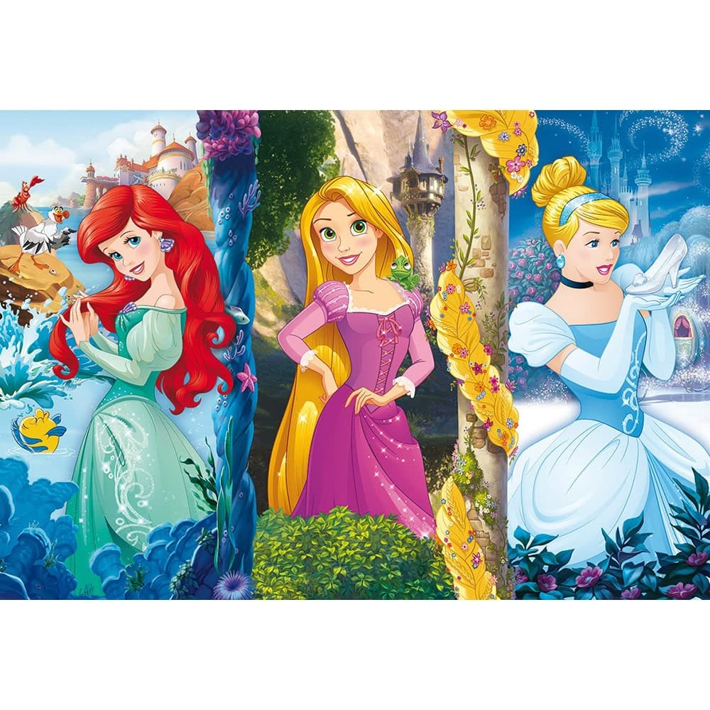 Clementoni Supercolor Puzzle Disney Princess thumbnail 2