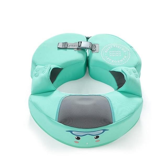 Mambo Baby Waist Float With Canopy - Green thumbnail 2