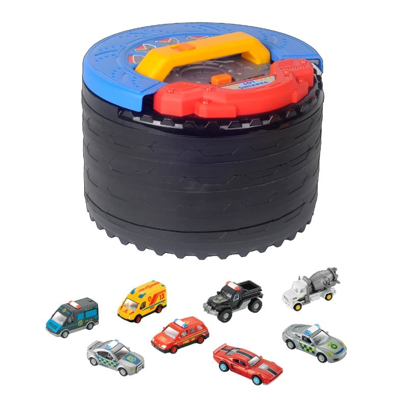 Snap Kid Track Playset Carry Case - Police thumbnail 2