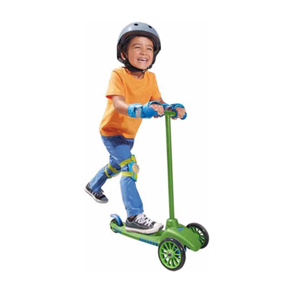 Little Tikes Lean To Turn Scooter Green And Blue thumbnail 3