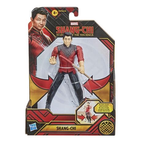 Marvel Shang-Chi Action Figure With Bo Staff Attack thumbnail 2