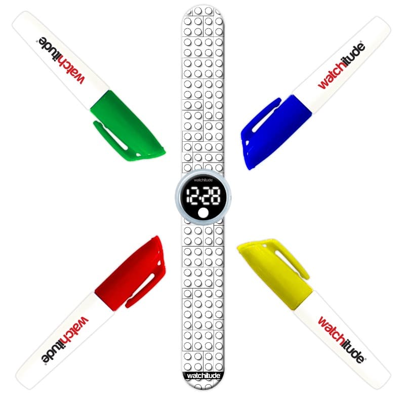 Watchitude Color Me Digital Slap Watch - Build Up thumbnail 3