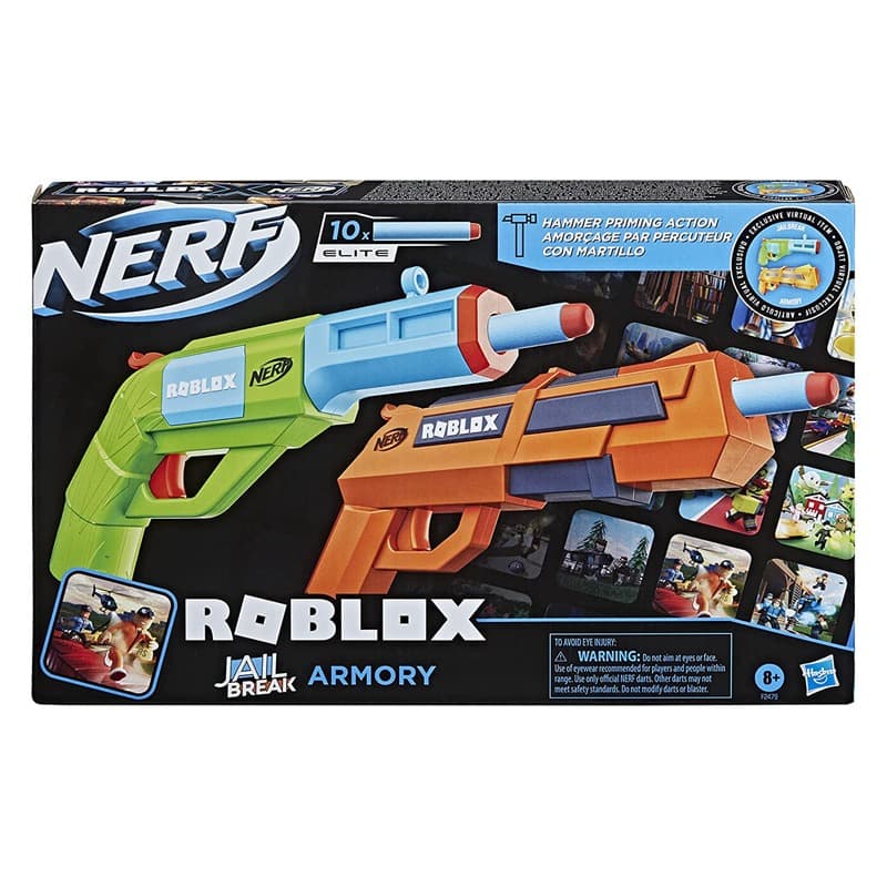 Nerf Roblox Jailbreak Armory Toy Gun - 2 Pack thumbnail 5