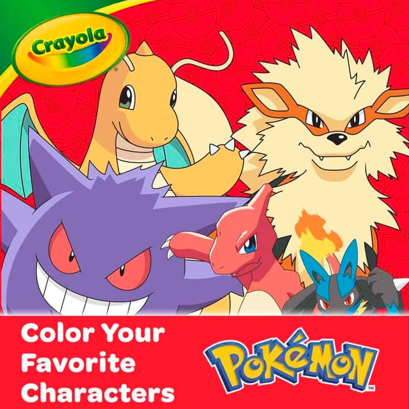 Crayola Pokemon Art Bag 115 Pieces thumbnail 3