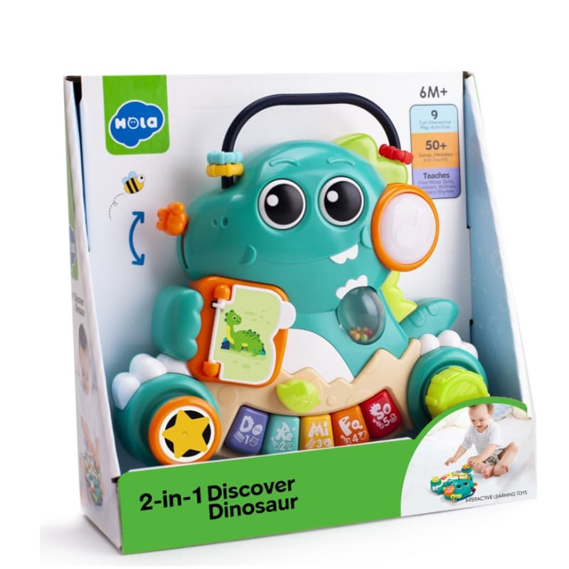 Interactive Dinosaur Chen with Lights and Music 2 in 1 thumbnail 2