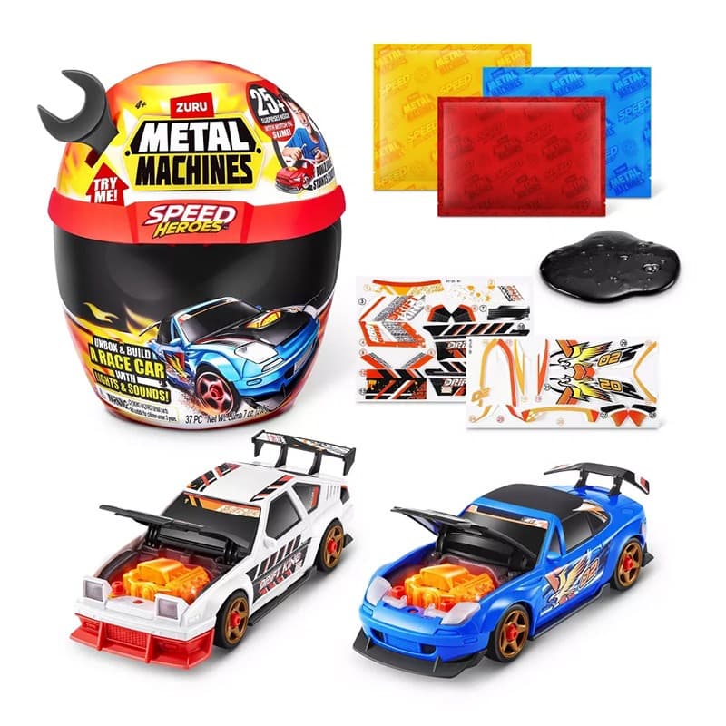Metal Machines Speed Hero Helmet Playset Series 1 Bulk thumbnail 3