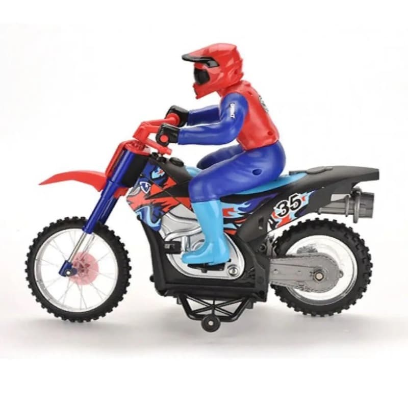 Crazon 2.4G Scale 1:10 Smoking Motorcycle thumbnail 2
