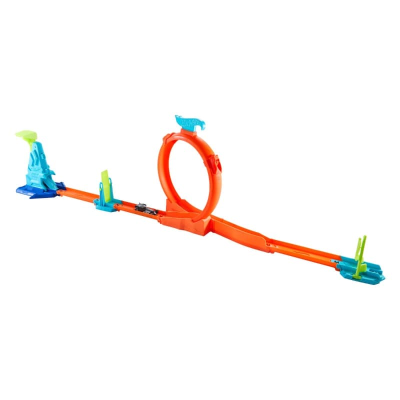 Hot Wheels Toy Car Track Set Build a Stunting Circuit thumbnail 5