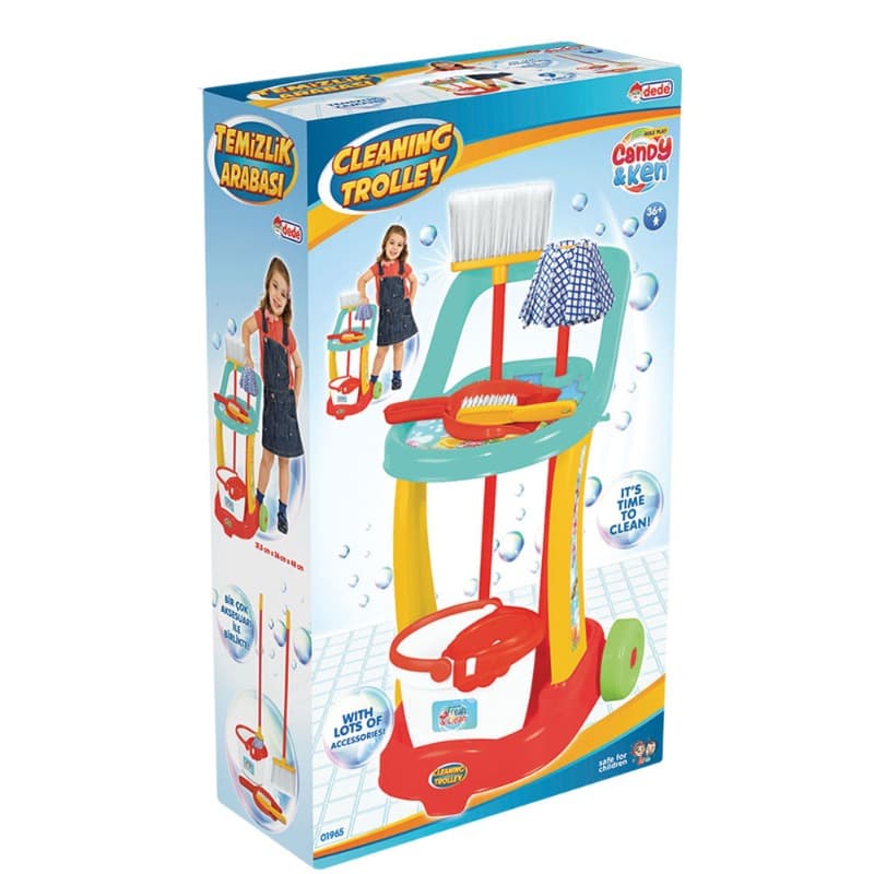 Dede Candy And Ken Cleaning Trolley thumbnail 3