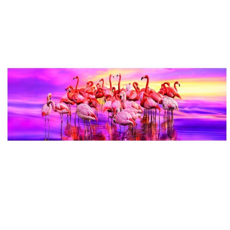 Clementoni Flamingo 1000 Piece Jigsaw Puzzle thumbnail 2