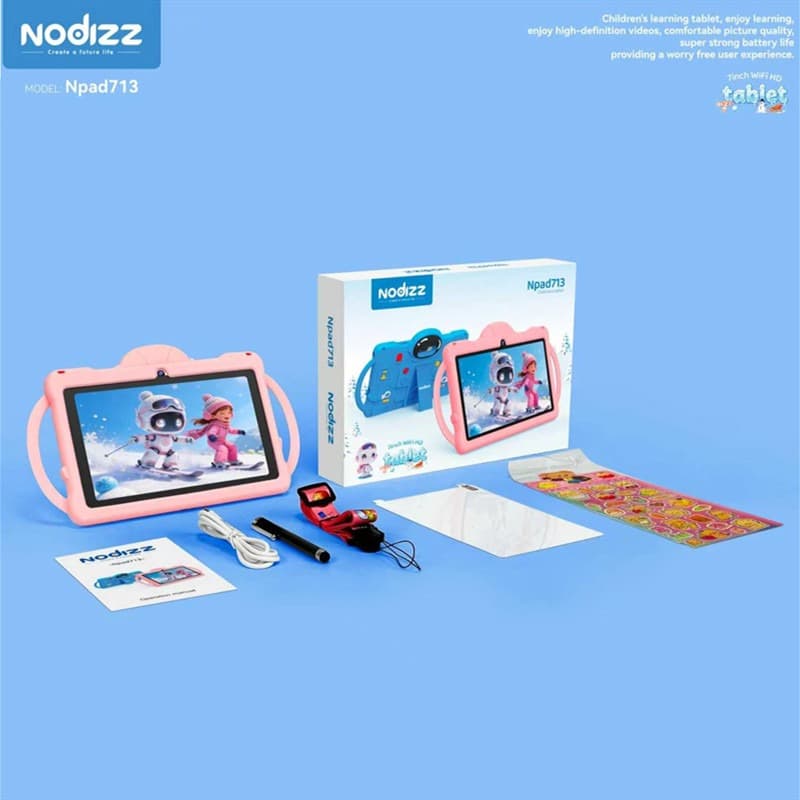 Kids Tablet 6.95 inches 4+128GB Pink thumbnail 4