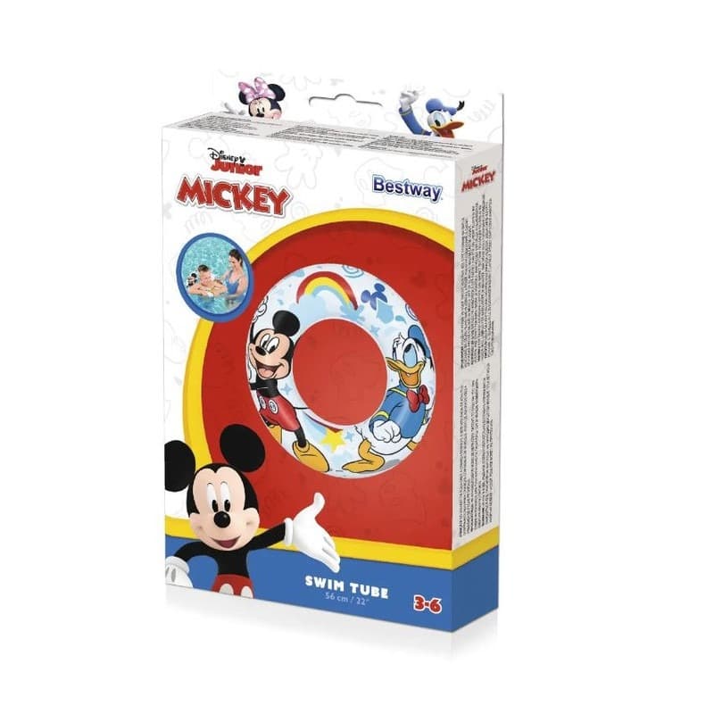 Bestway Mickey Mouse Inflatable Swim Ring thumbnail 3