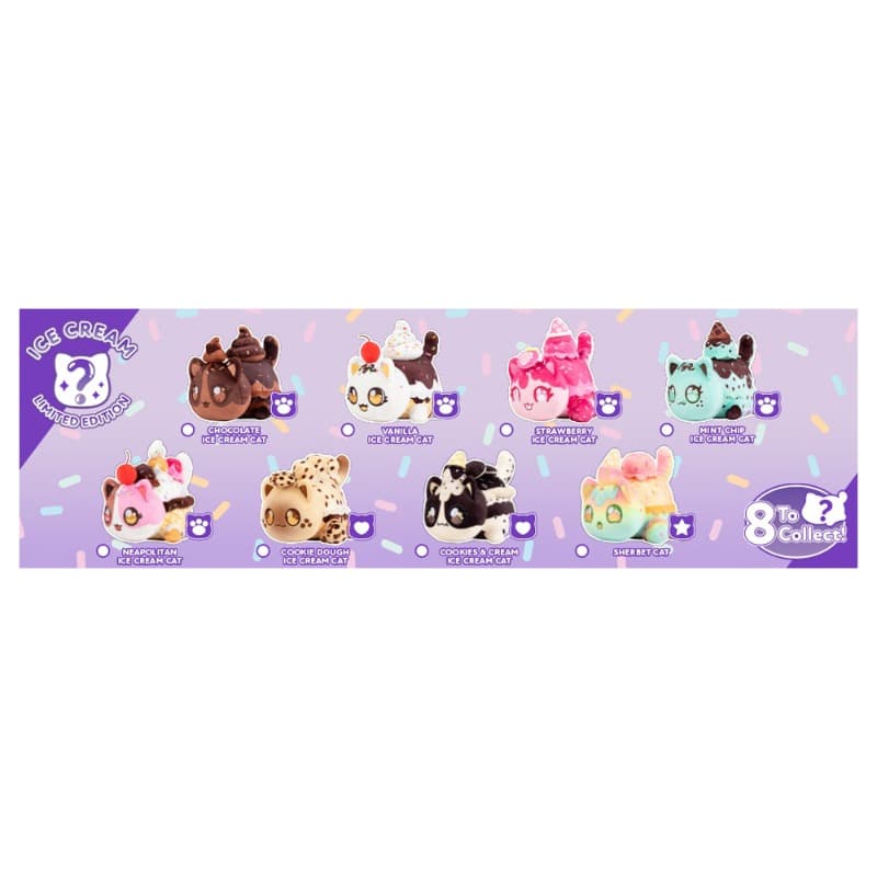 Aphmau Mystery MeeMeow Plush Ice Cream 6inch Assorted thumbnail 5