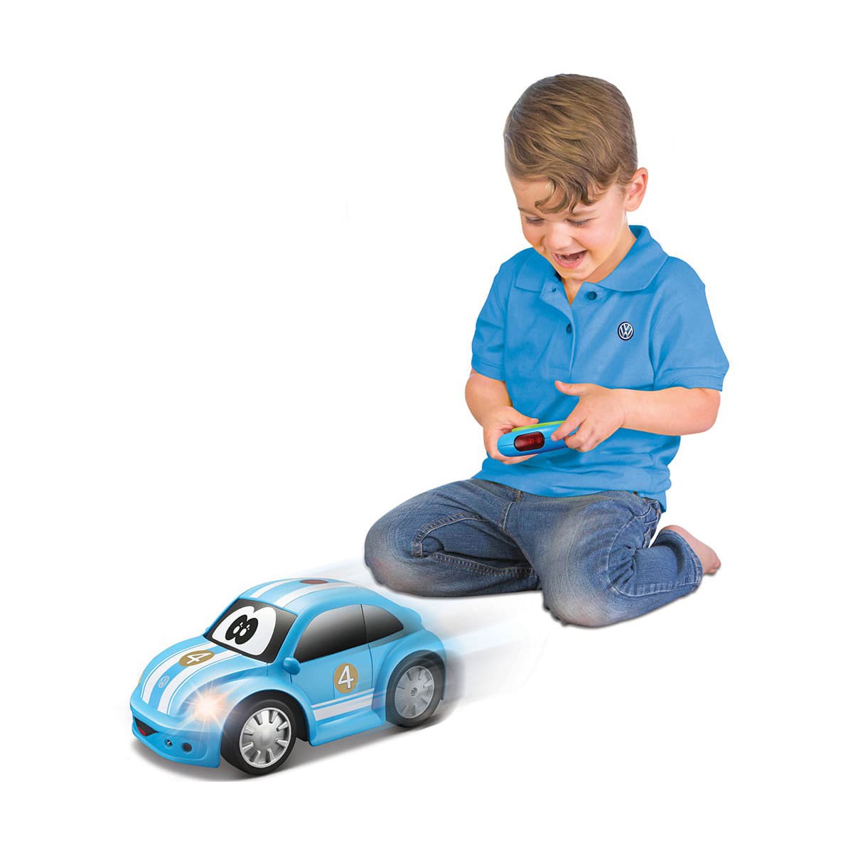 Volkswagen Easy Play Remote-controlled Car Blue thumbnail 3
