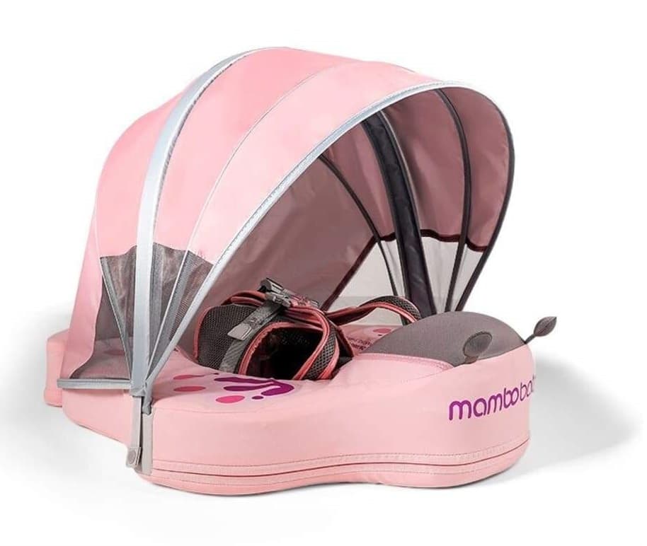 Mambo Baby Butterfly Chest Float Canopy And Tail - Pink
