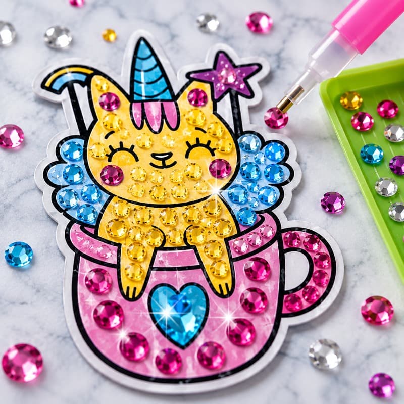 Paulinda Crystal Painting Unicorn For Kids thumbnail 4
