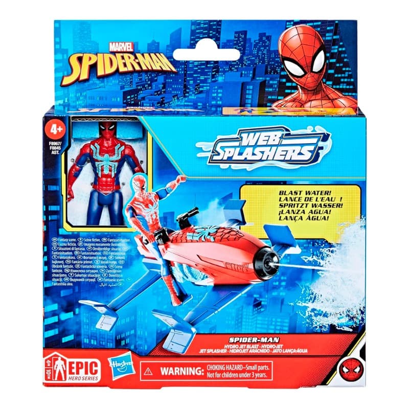 Marvel Web Splashers Vehicle - Spiderman thumbnail 2