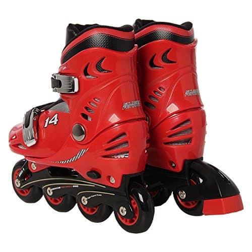 Ferrari Beginner Adjustable Skate Set - Red Size 29-32 thumbnail 3