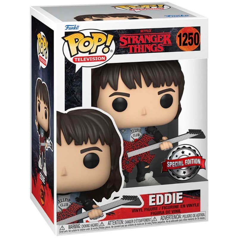 Funko Pop Tv Stranger Things S4 - Eddie With Guitar