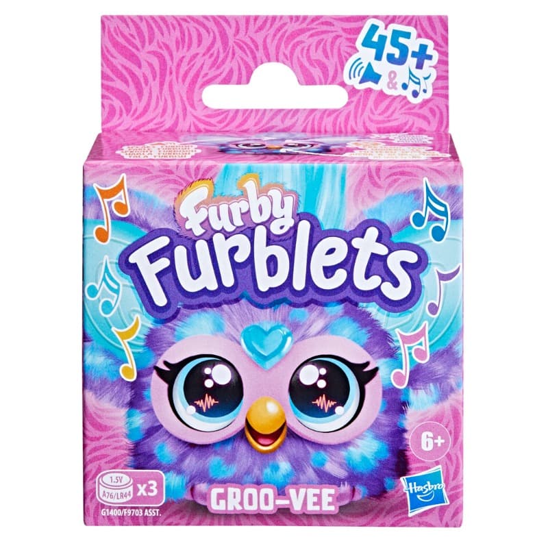 Furby Furblets Groo Vee Mini Friend Figure - 2.5 Inch