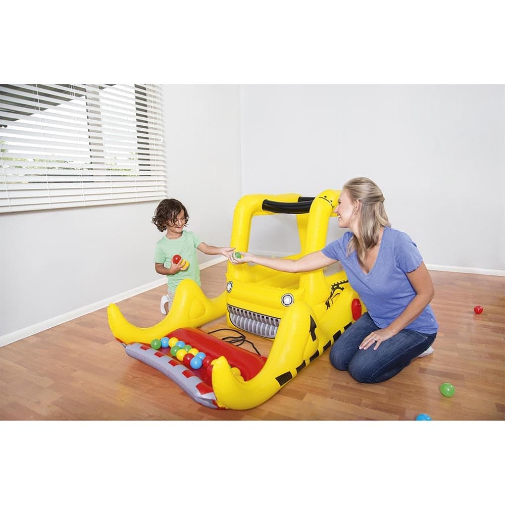 Bestway Playground with Balls Bulldozer 198x105x84cm thumbnail 3